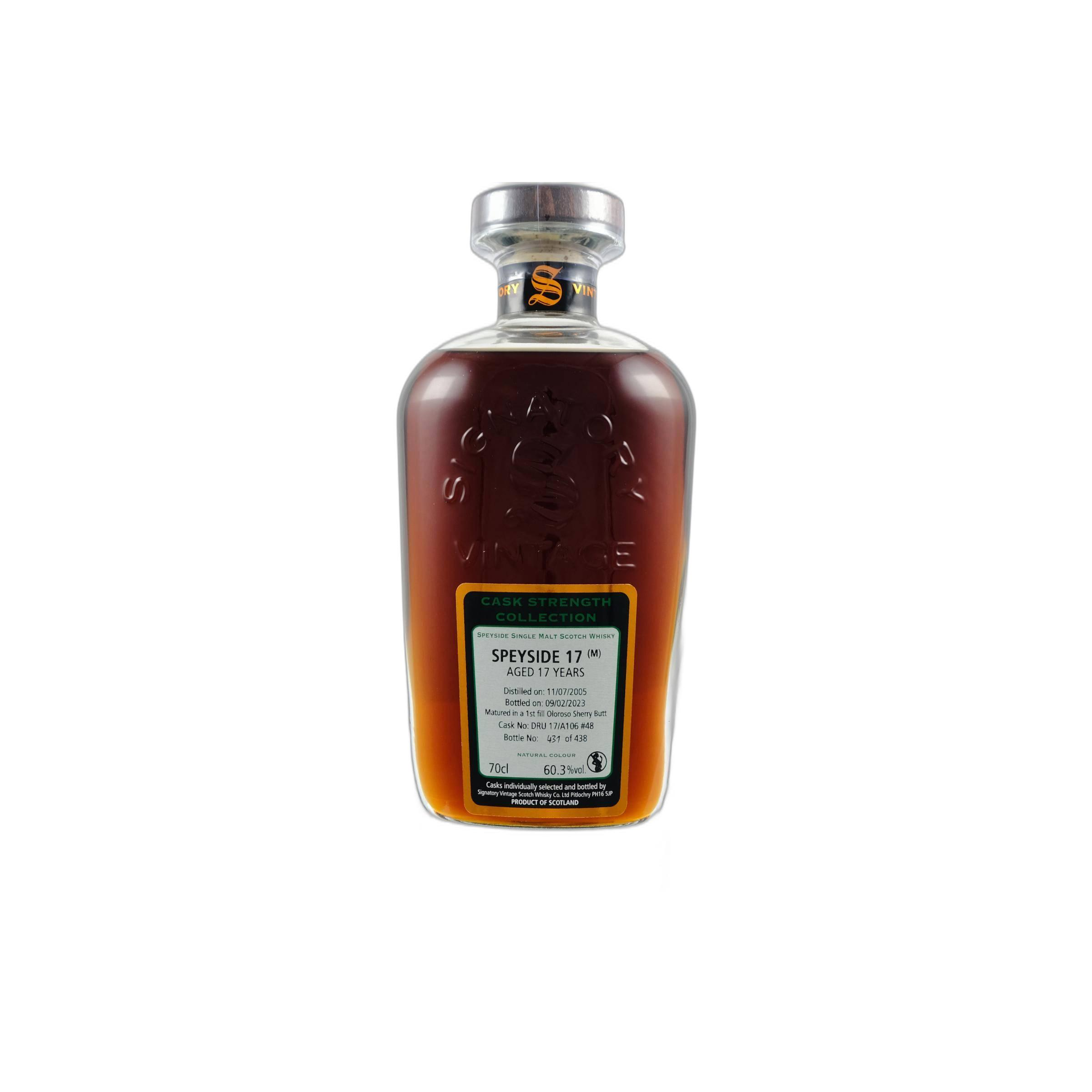 Signatory Vintage Cask Strength Collection 2005 17 Years Single Malt Whisky