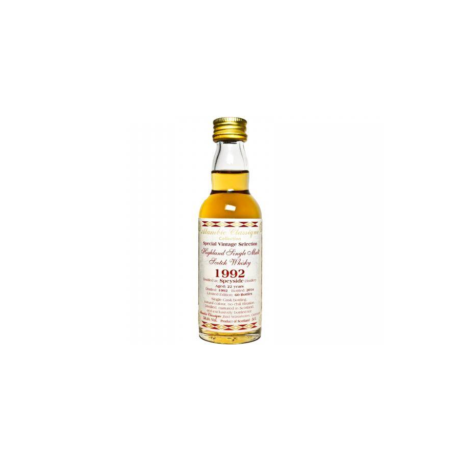 Spey 1992 22 Years Single Malt Whisky