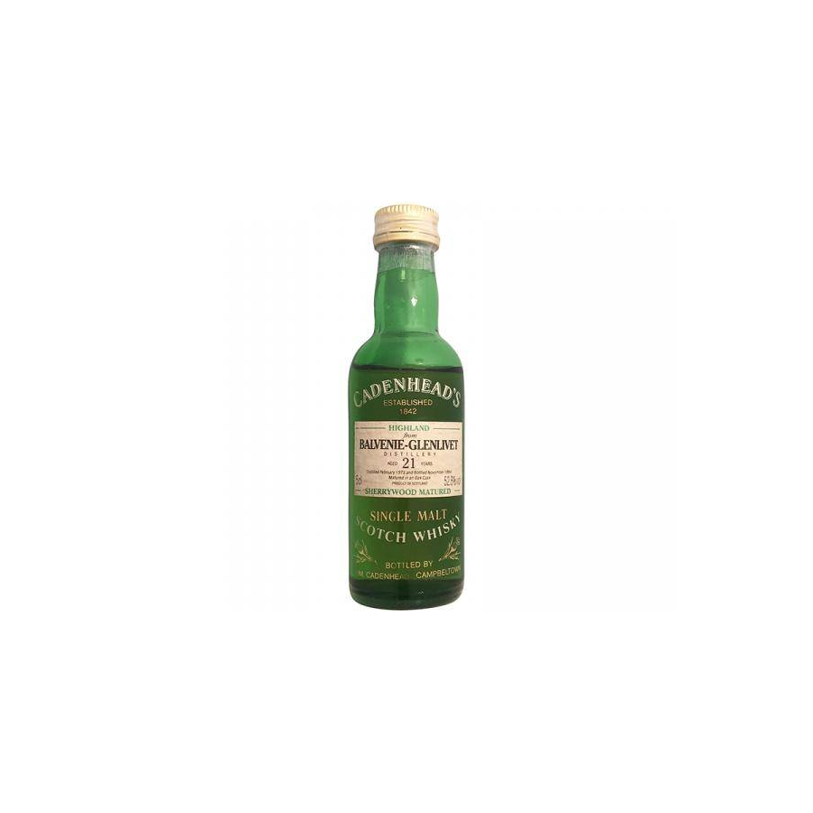 The Balvenie Miniature 1973 21 Years Single Malt Whisky