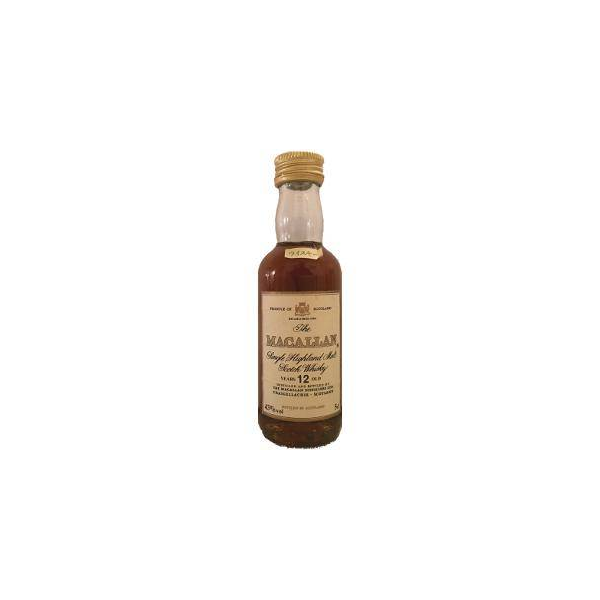 The Macallan Miniature 12 Years Single Malt Whisky