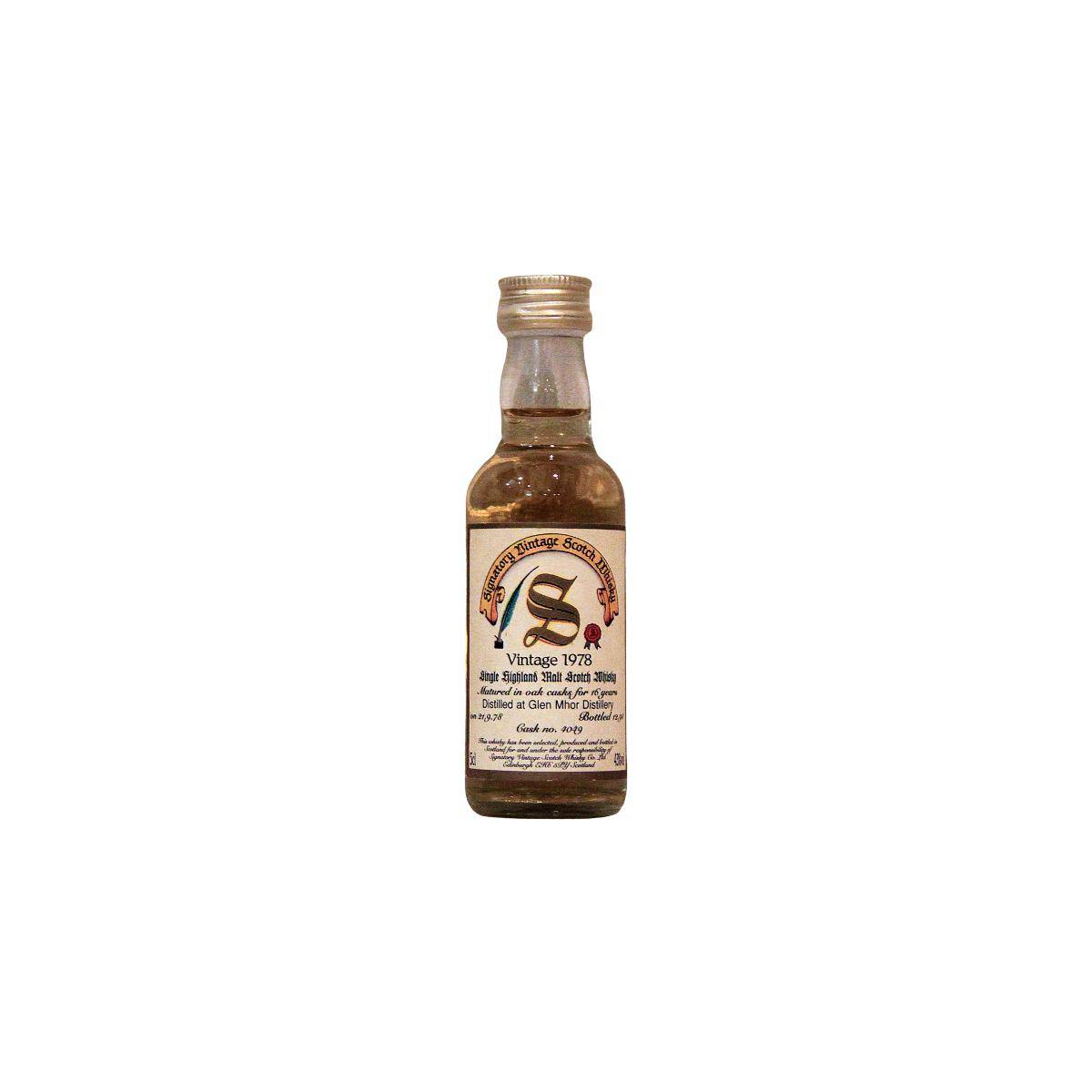 Glen Mhor 1978 16 Years Single Malt Whisky