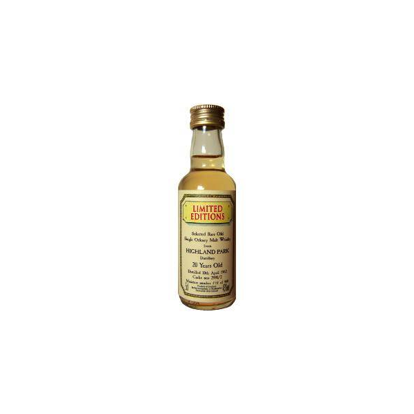 Highland Park 1962 20 Years Single Malt Whisky