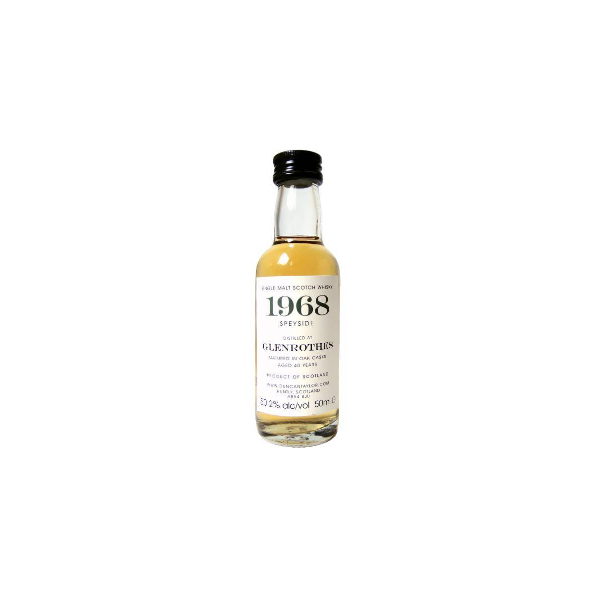 The Glenrothes Miniature 1968 40 Years Single Malt Whisky