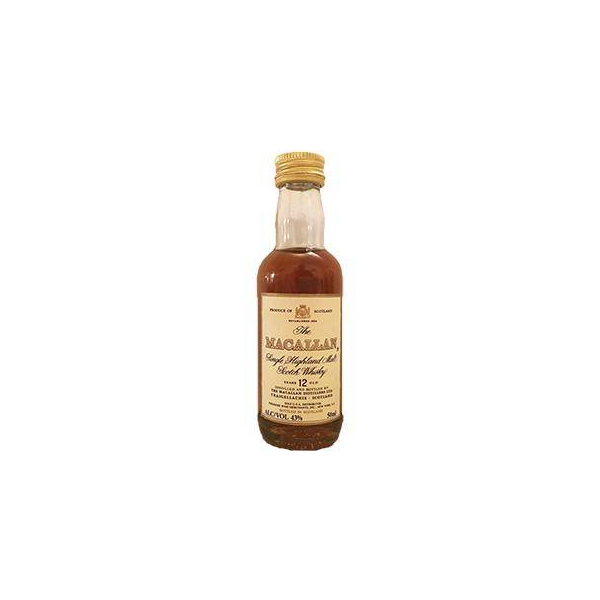 The Macallan Miniature 12 Years Single Malt Whisky