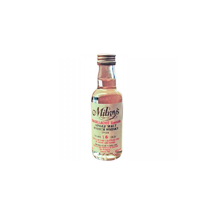 Craigellachie Miniature 1980 14 Years Single Malt Whisky