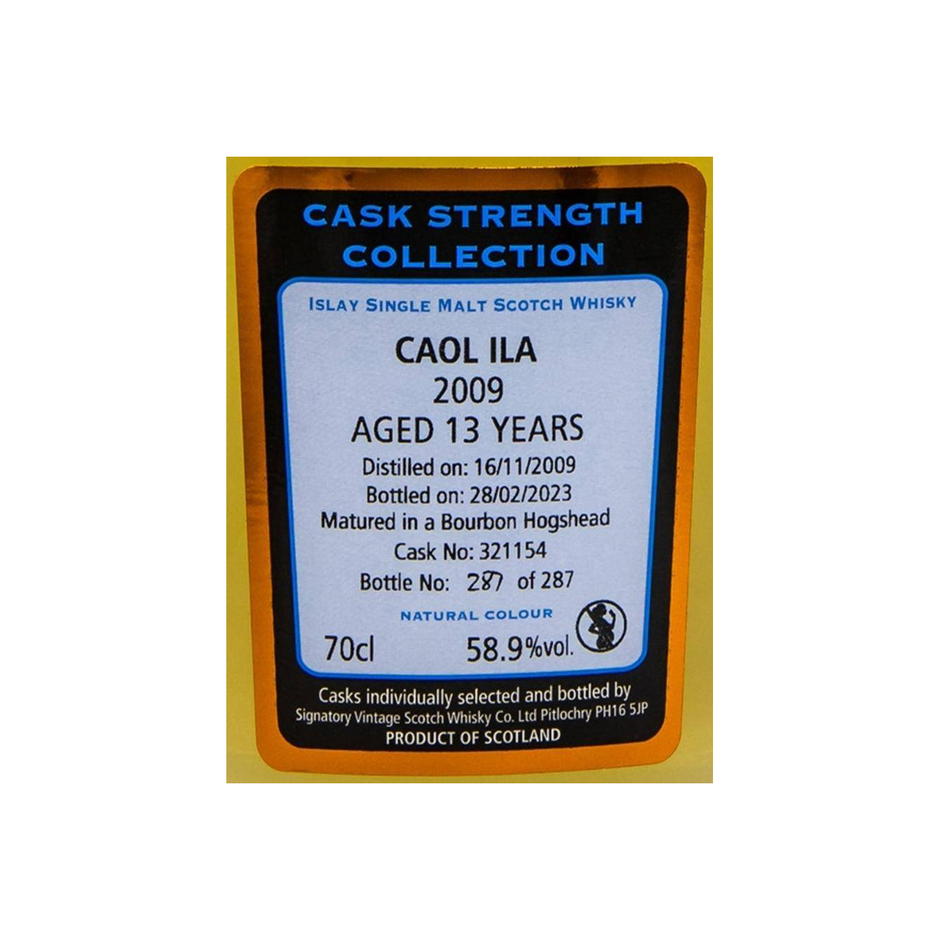 Caol Ila Cask Strength Collection 2009 13 Years Single Malt Whisky 2