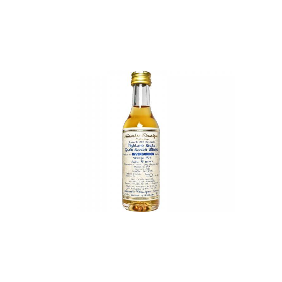 Invergordon 1974 38 Years Single Malt Whisky