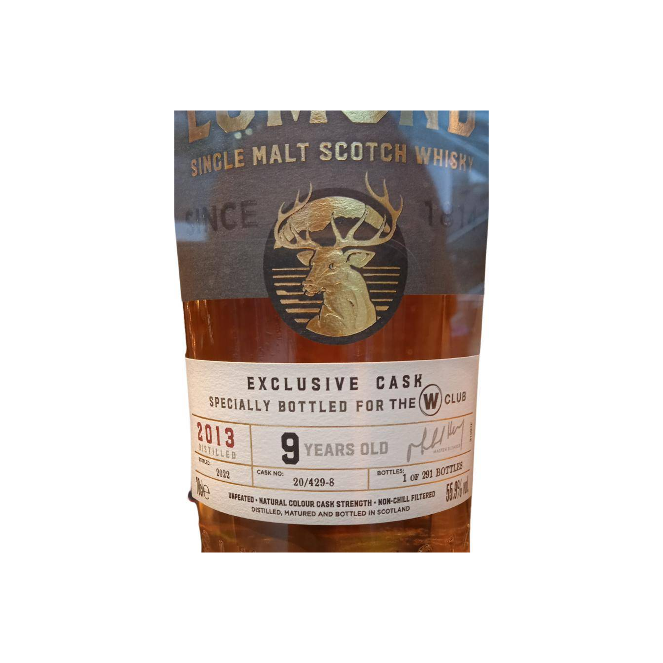 Loch Lomond 2013 9 Years Single Malt Whisky