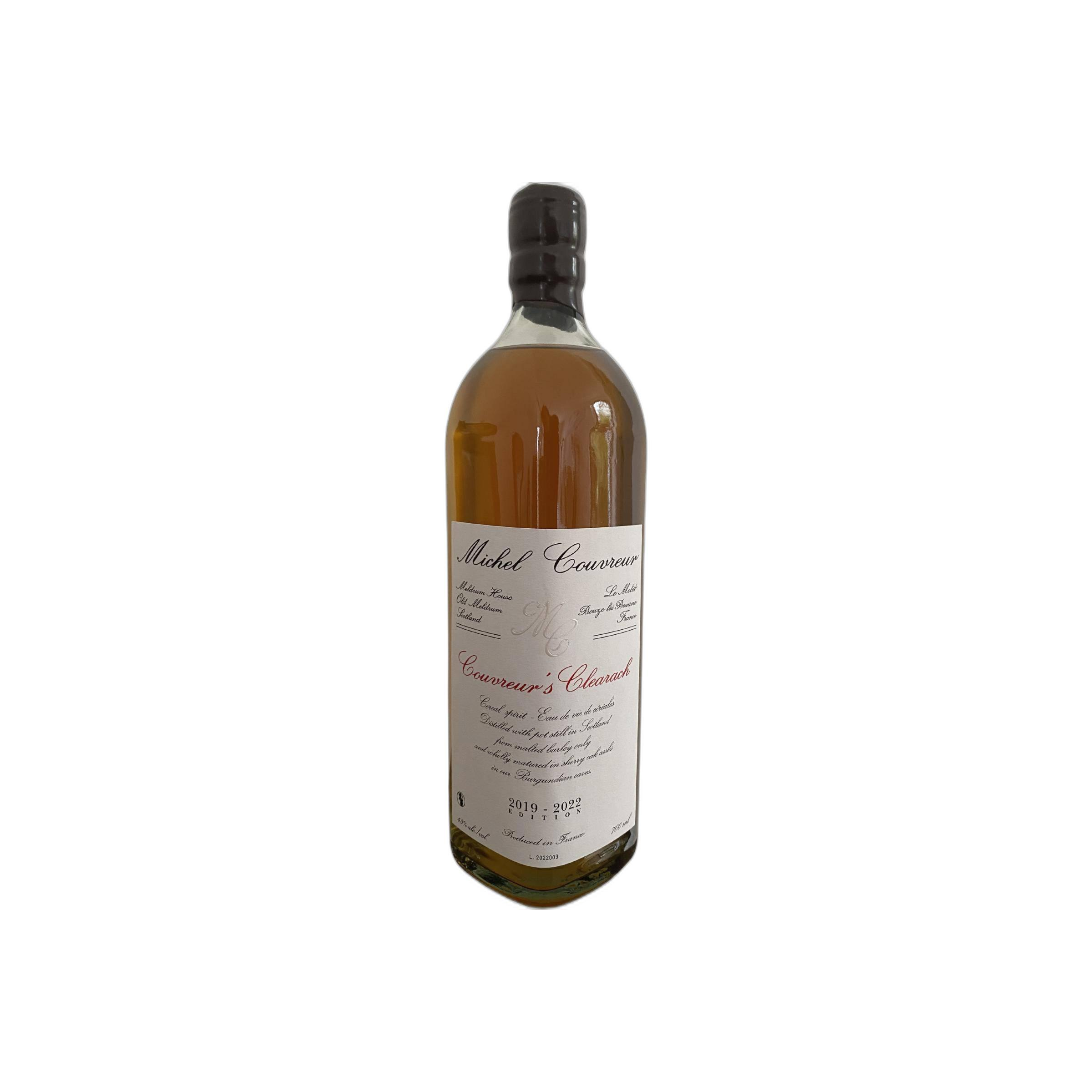 Michel Couvreur 2019 3 Years Spirit Whisky