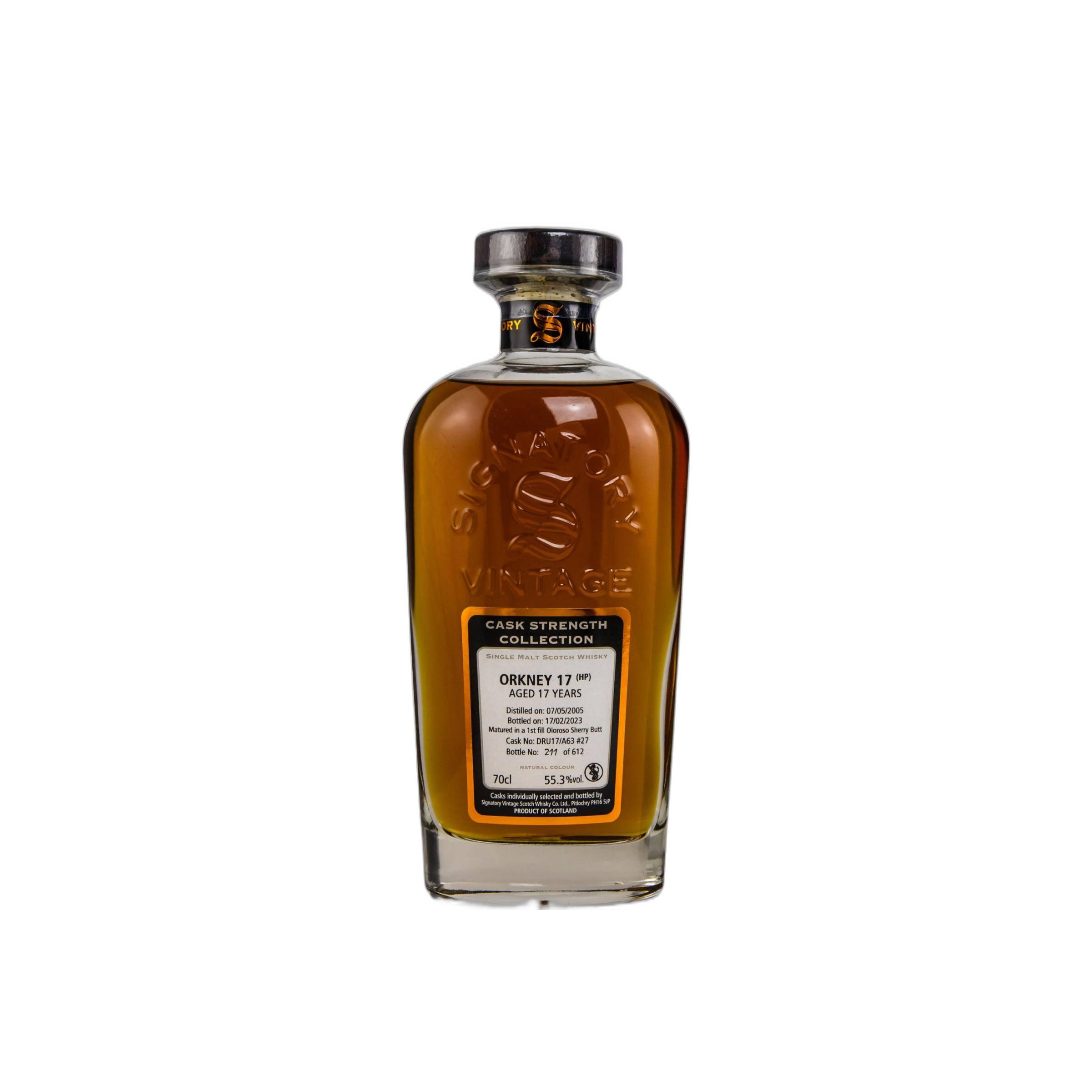 Signatory Vintage Cask Strength Collection 2005 17 Years Single Malt Whisky