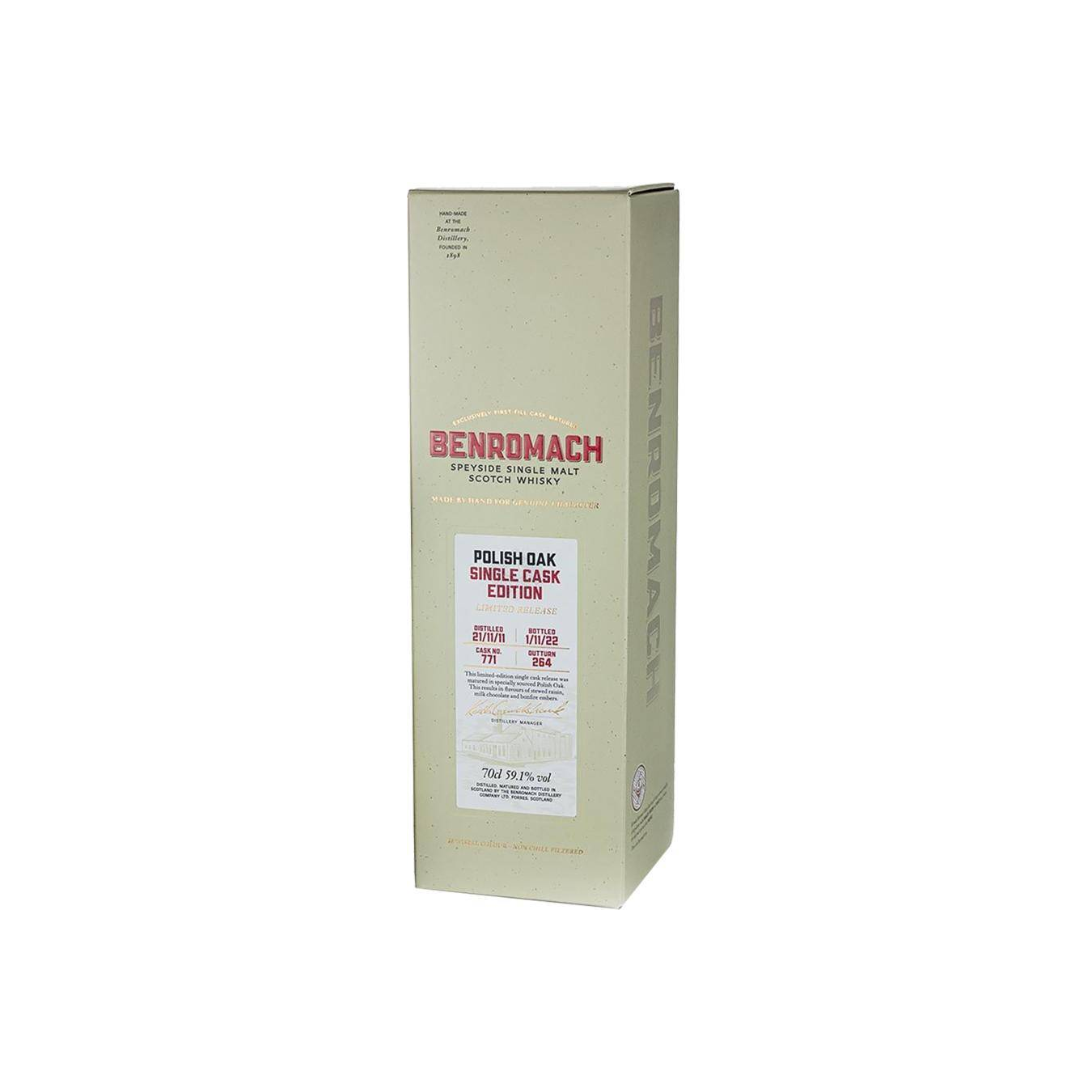 Benromach 2011 10 Years Single Malt Whisky 2