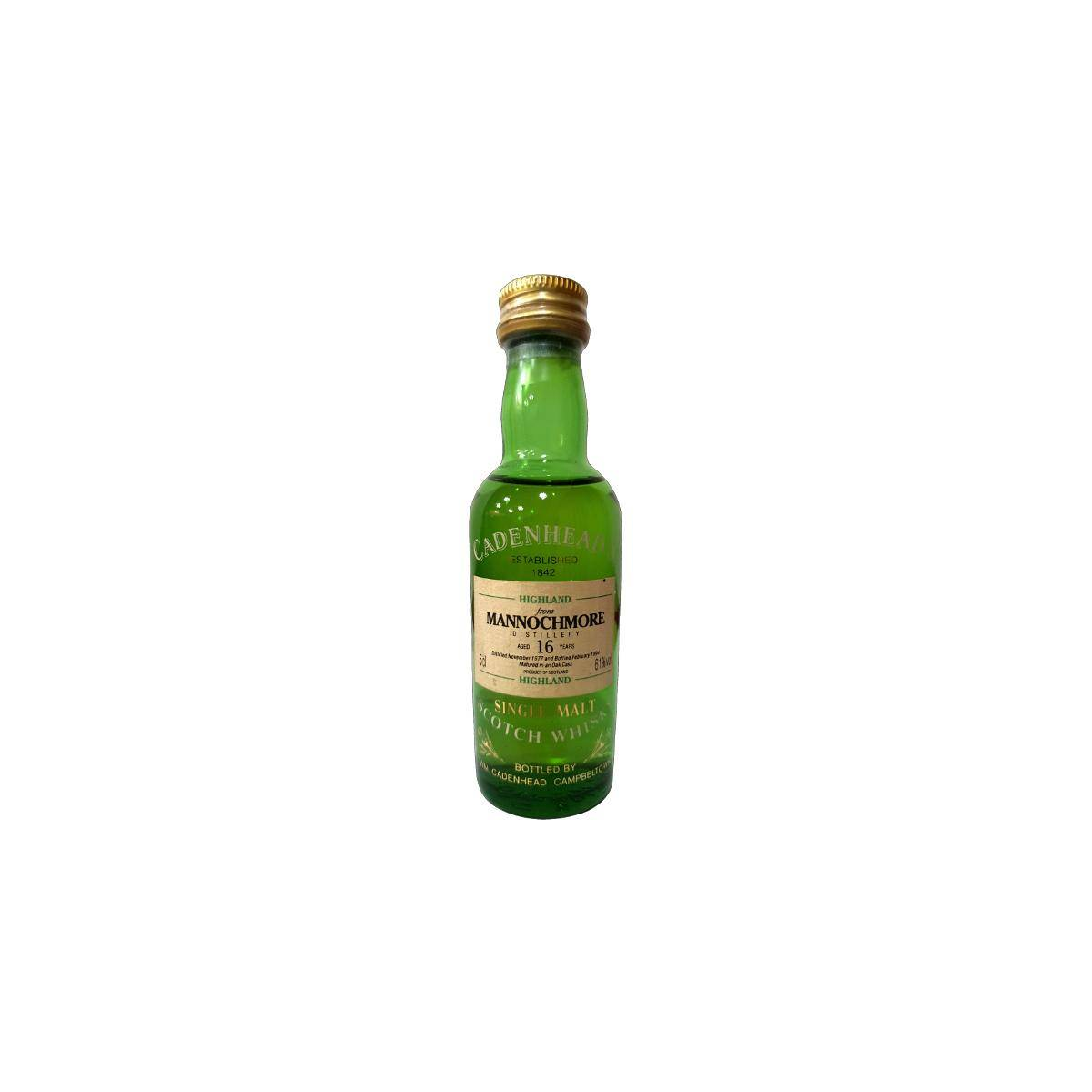 Mannochmore 1977 16 Years Single Malt Whisky