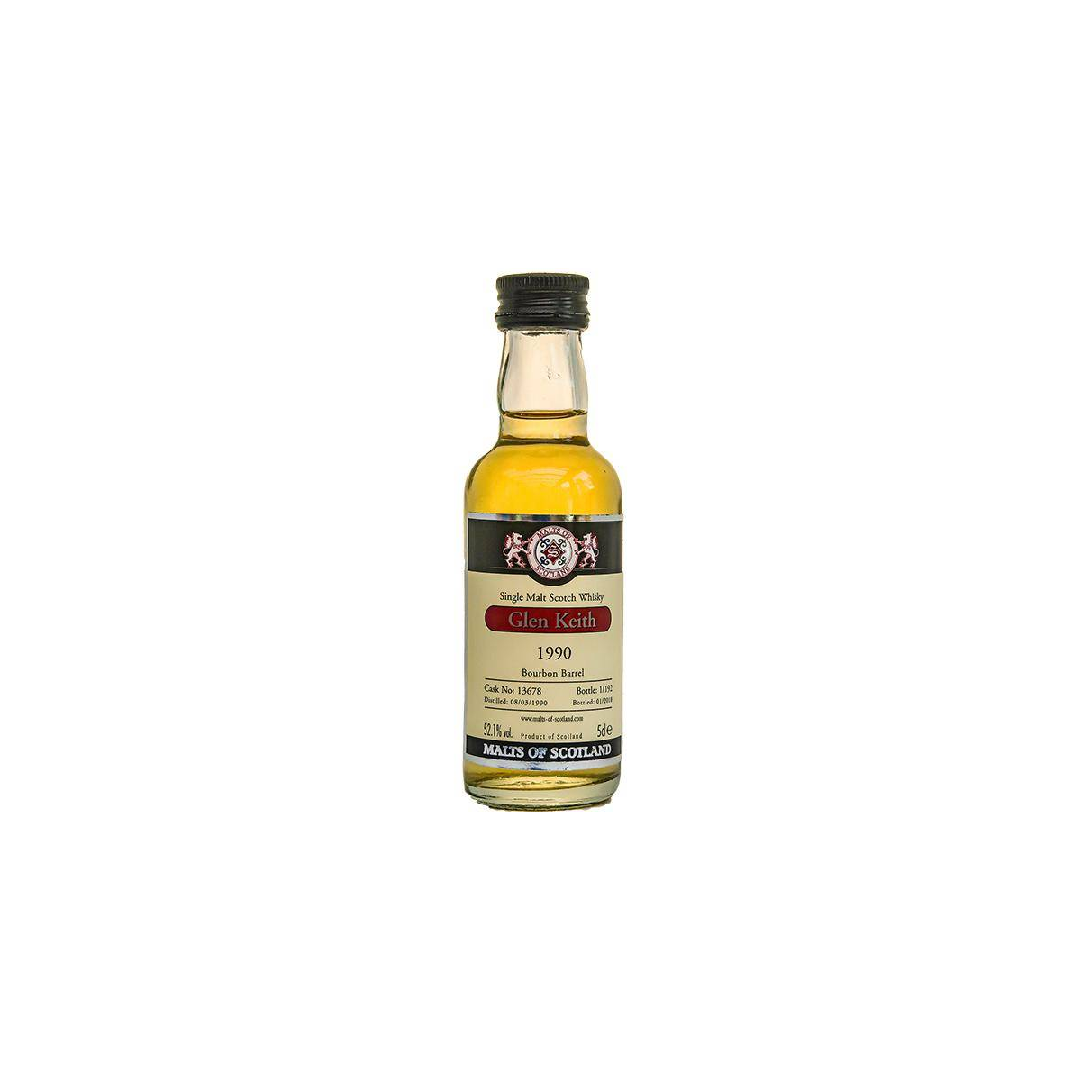 Glen Keith 1990 19 Years Single Malt Whisky