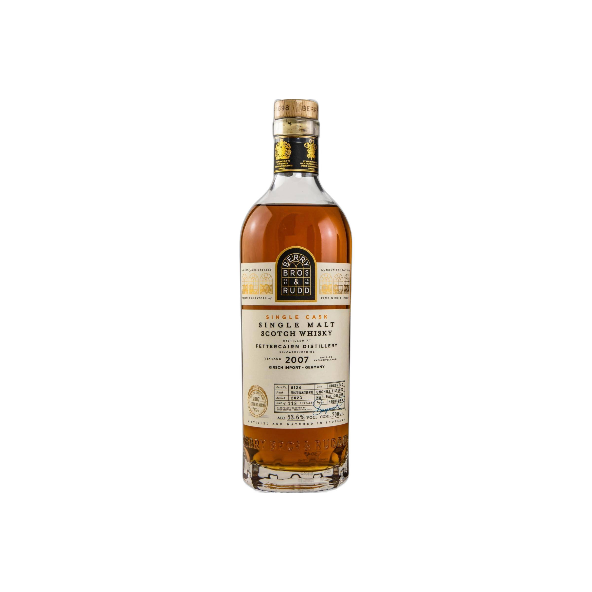 Fettercairn Single Cask 2007 16 Years Single Malt Whisky