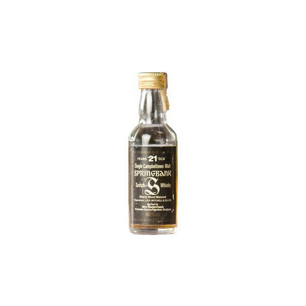 Springbank 21 Years Single Malt Whisky