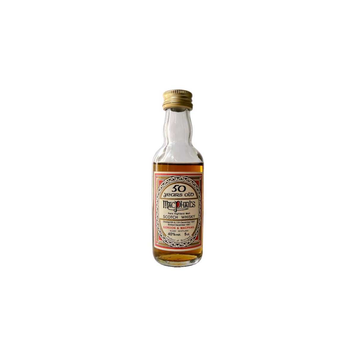 Gordon & MacPhail 1937 50 Years Single Malt Whisky