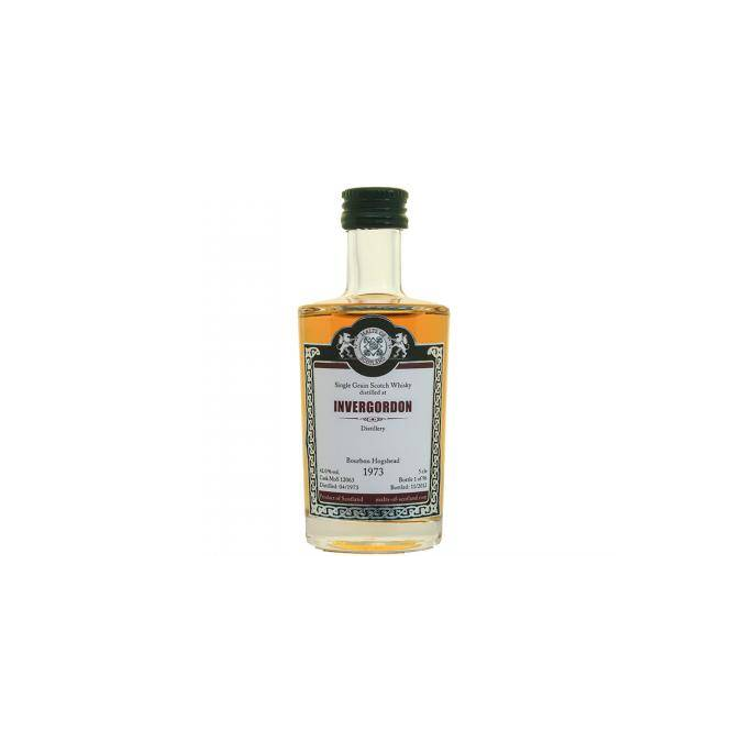 Invergordon Miniature 1973 39 Years Single Grain Whisky