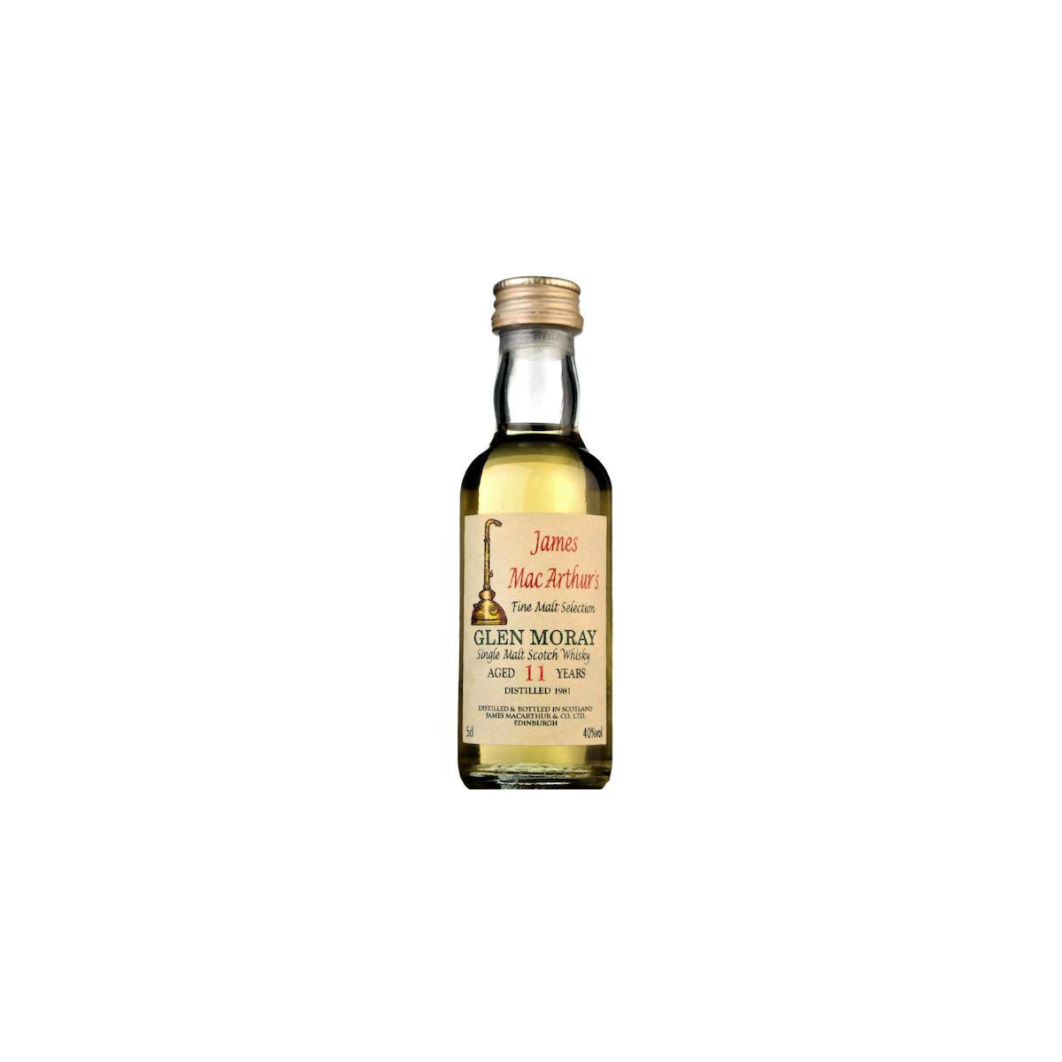 Glen Moray 1981 11 Years Single Malt Whisky