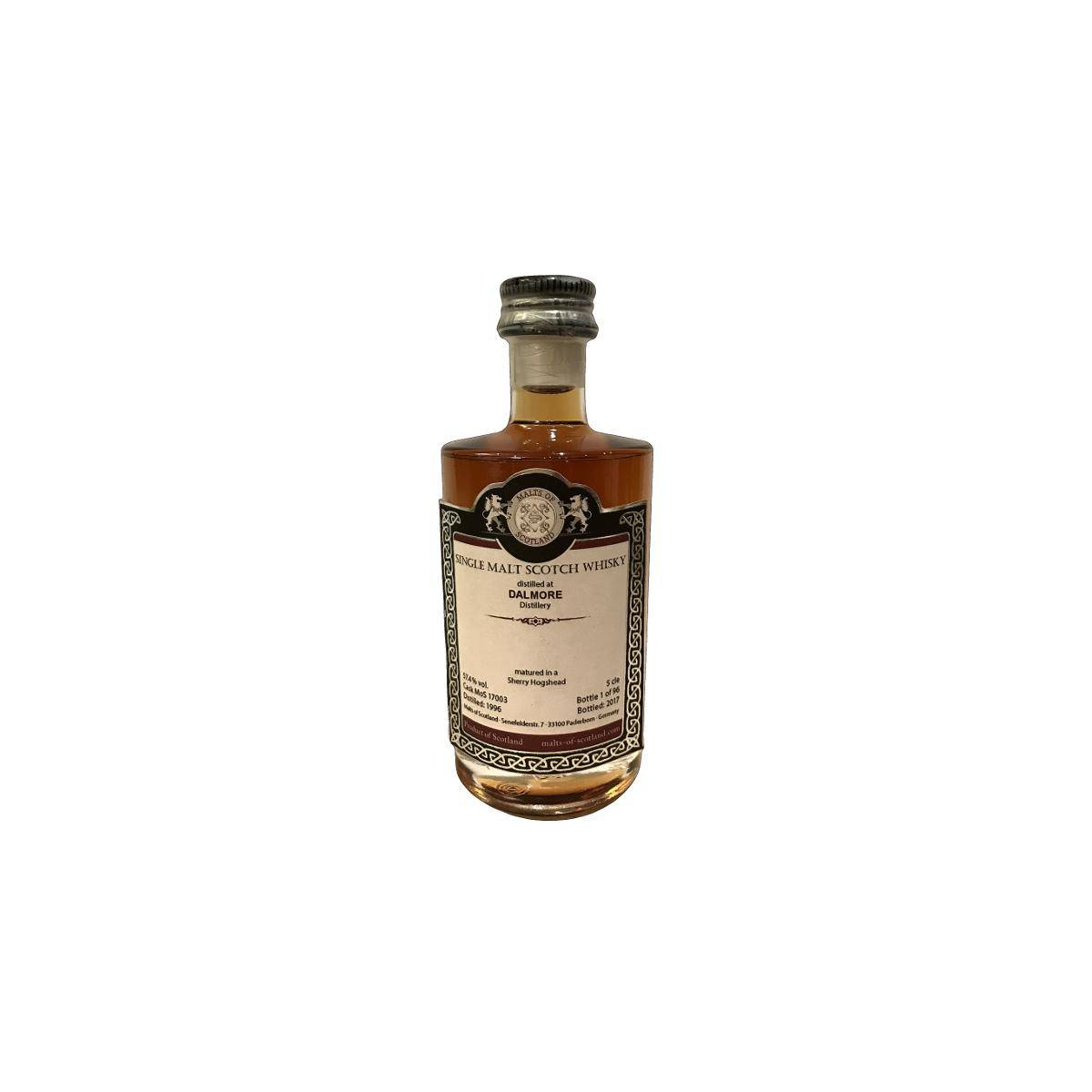 The Dalmore Miniature 1996 21 Years Single Malt Whisky