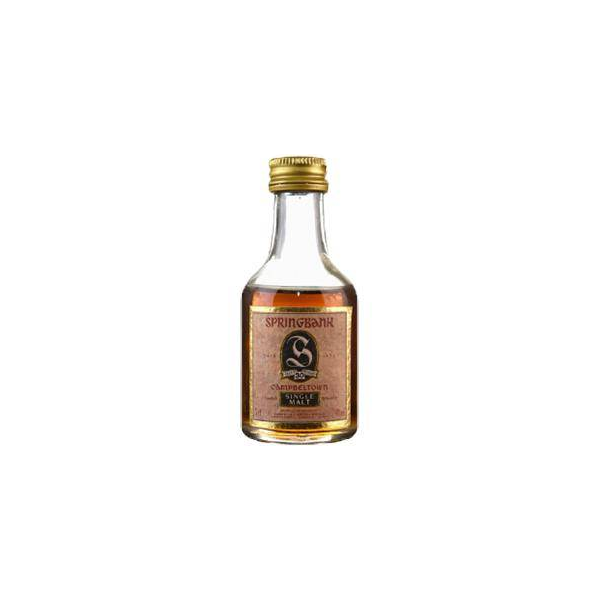 Springbank Miniature 30 Years Single Malt Whisky