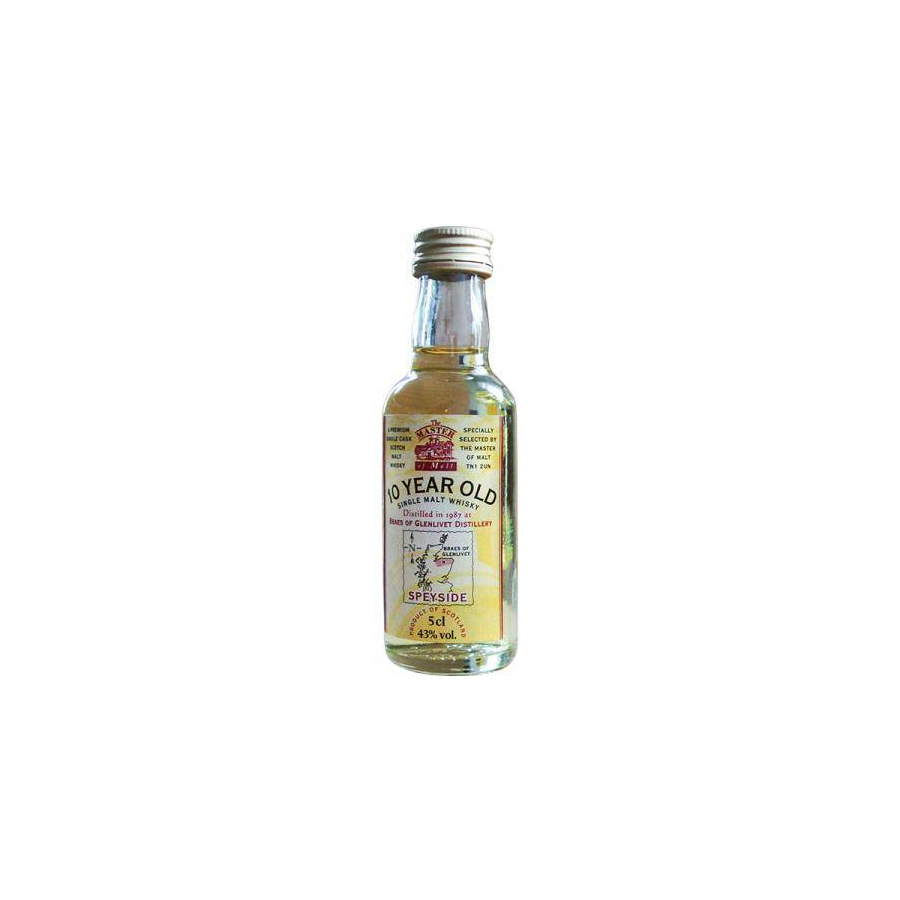 Master of Malt Miniature 1987 10 Years Single Malt Whisky