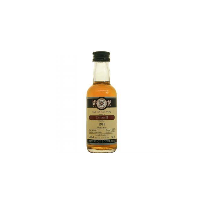 Littlemill Miniature 1989 22 Years Single Malt Whisky