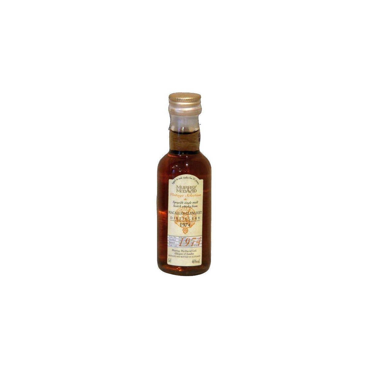 The Macallan Miniature 1974 21 Years Single Malt Whisky