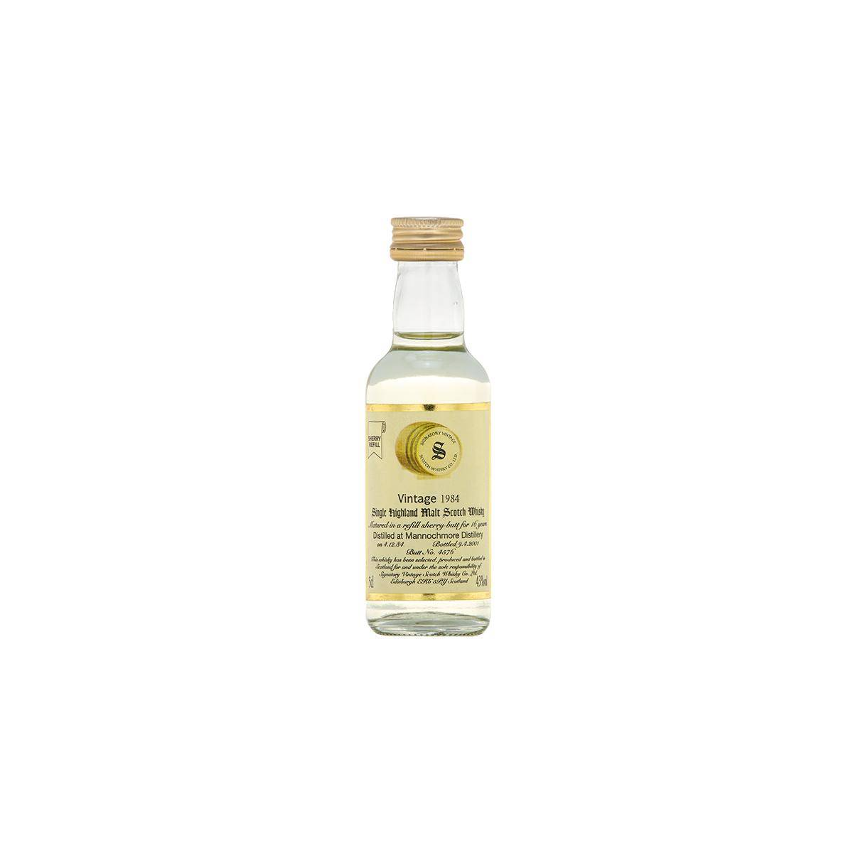 Mannochmore Vintage Collection 1984 16 Years Single Malt Whisky