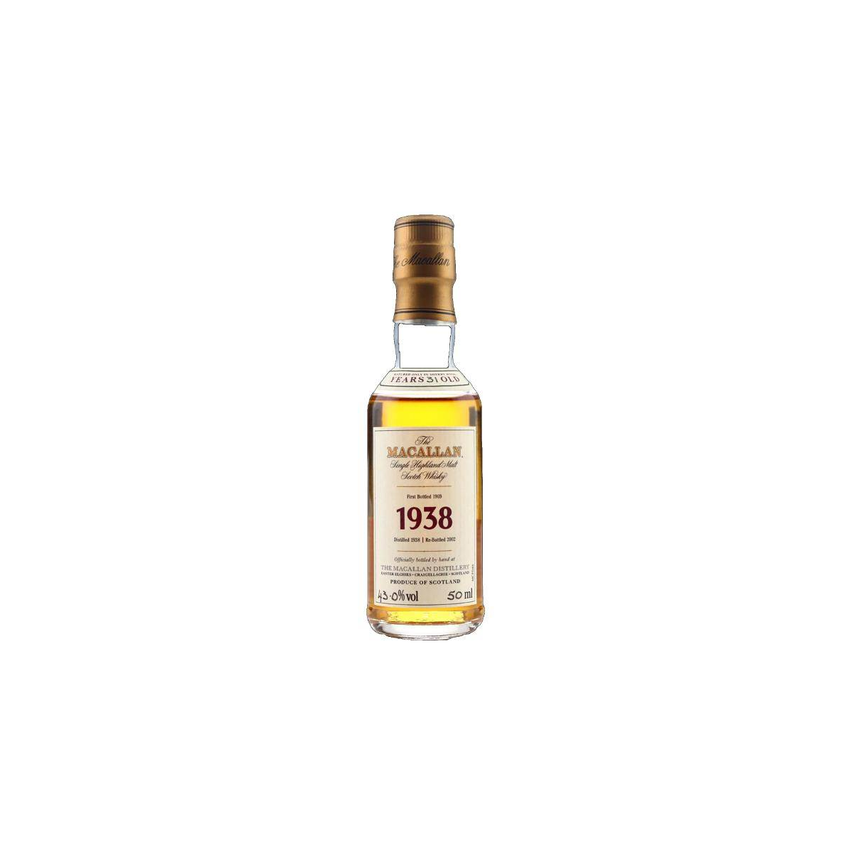 The Macallan 1938 31 Years Single Malt Whisky
