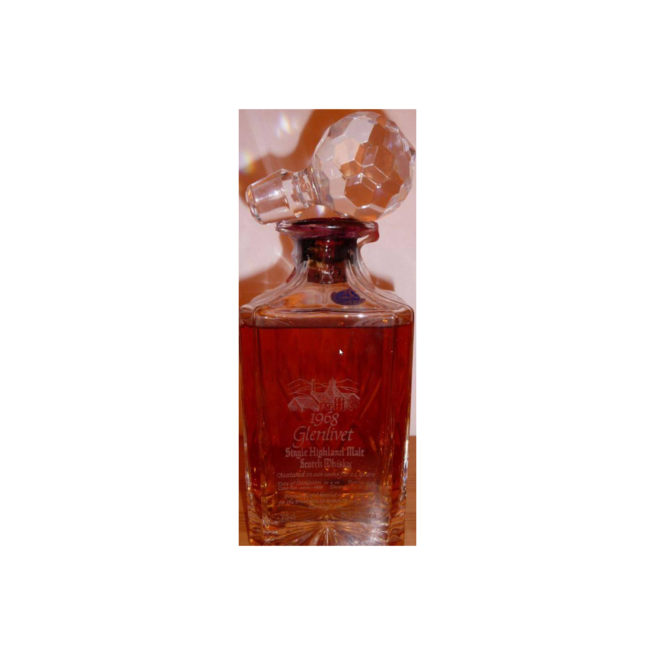 The Glenlivet 1968 22 Years Single Malt Whisky