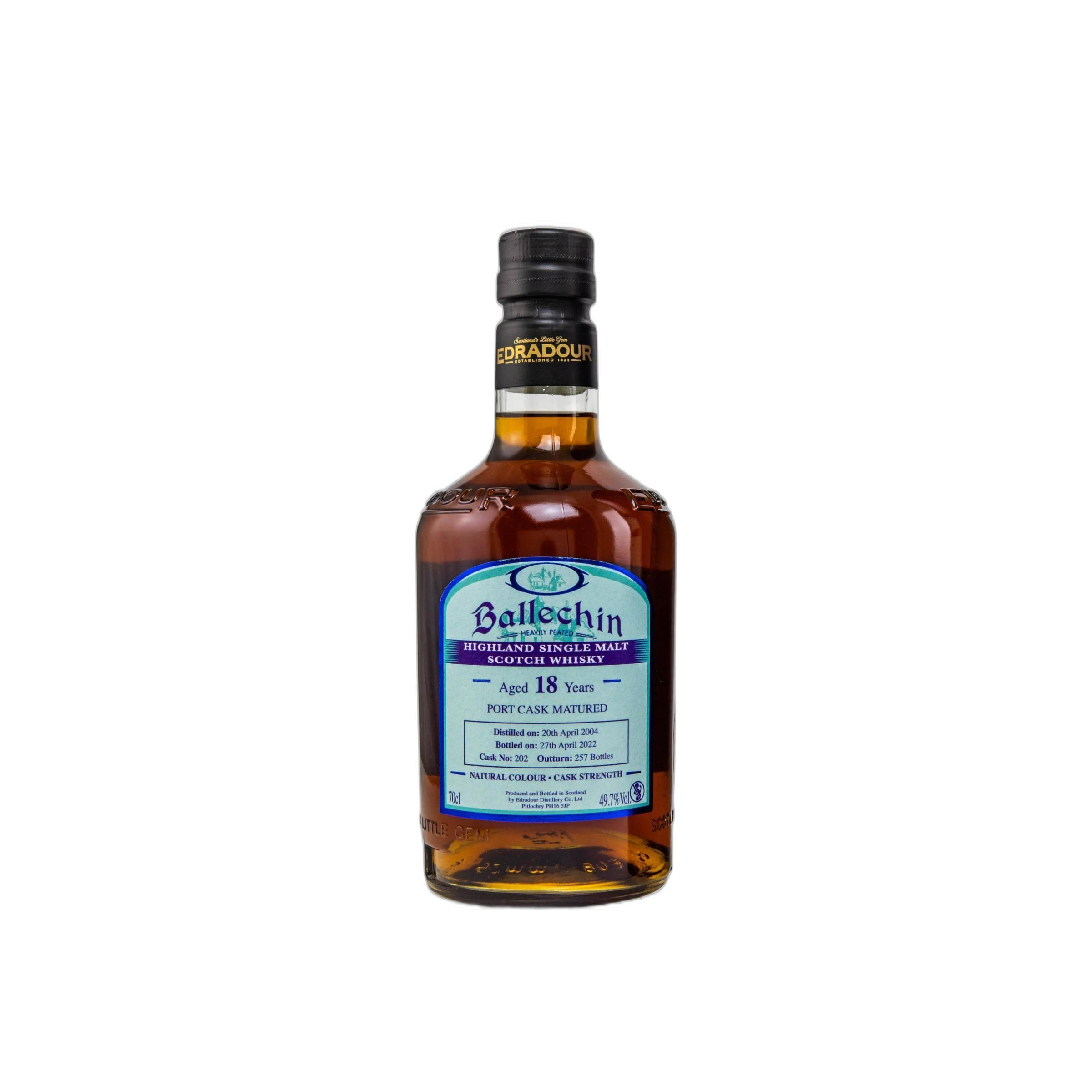 Edradour 2004 18 Years Single Malt Whisky