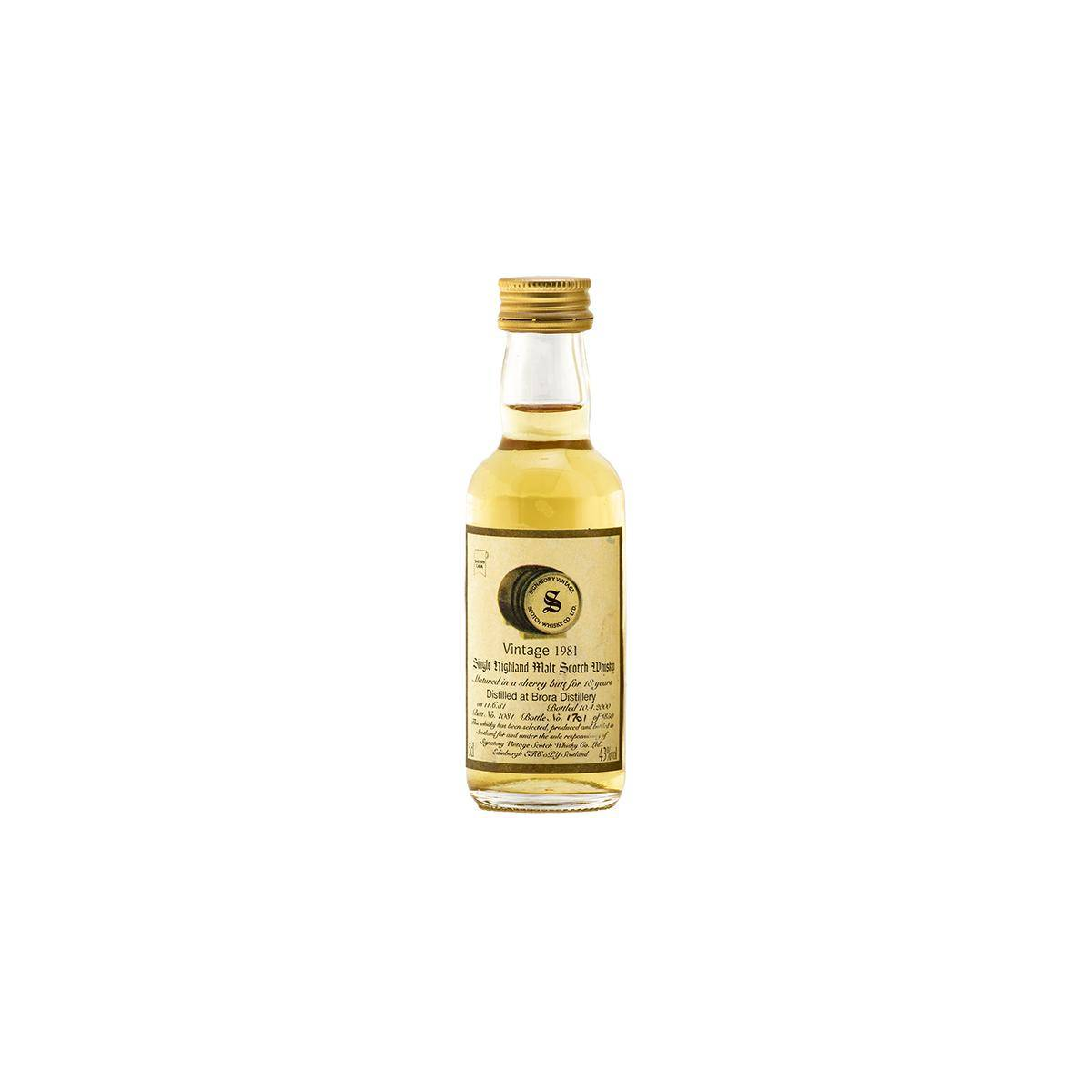 Brora 1981 18 Years Single Malt Whisky