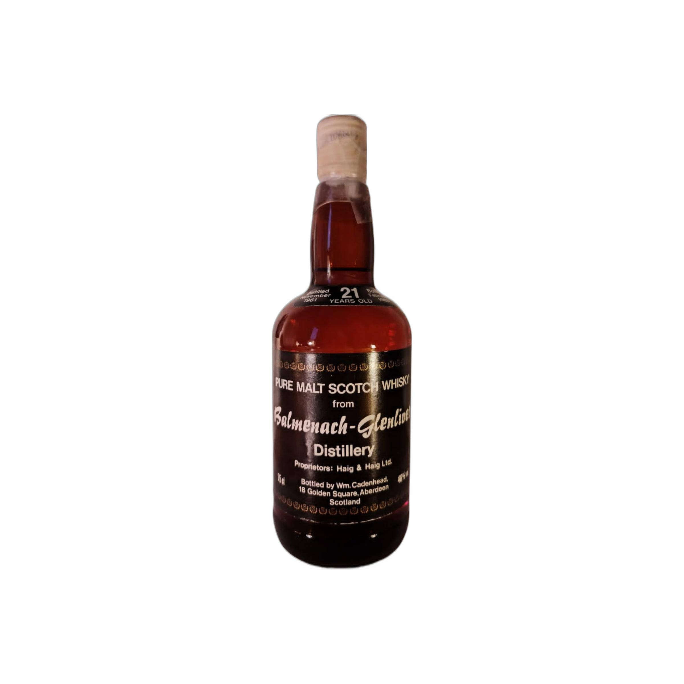 Balmenach 1961 21 Years Single Malt Whisky