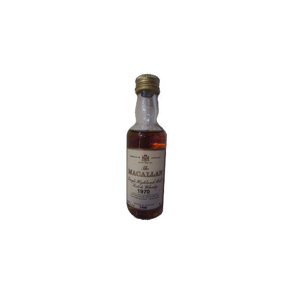 The Macallan 1970 18 Years Single Malt Whisky