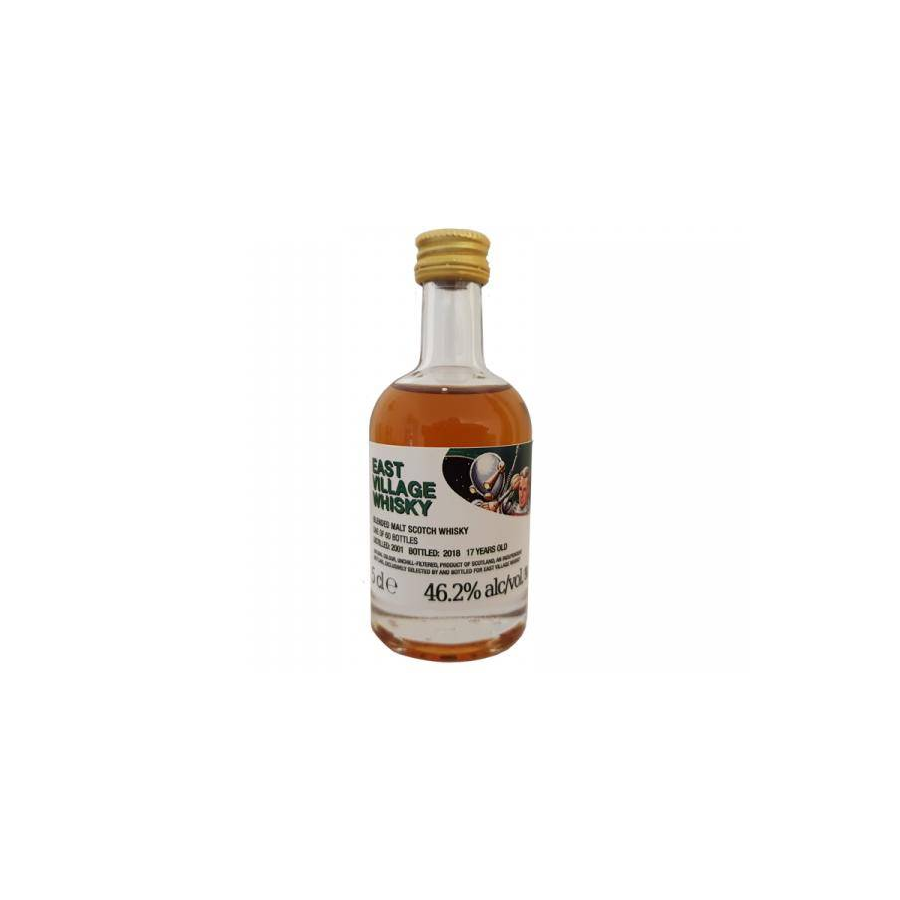 East Village Whisky Company Miniature 2001 17 Years Single Malt Whisky