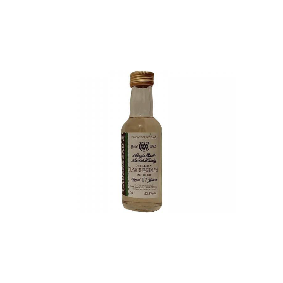 The Glenrothes Miniature 2001 17 Years Single Malt Whisky