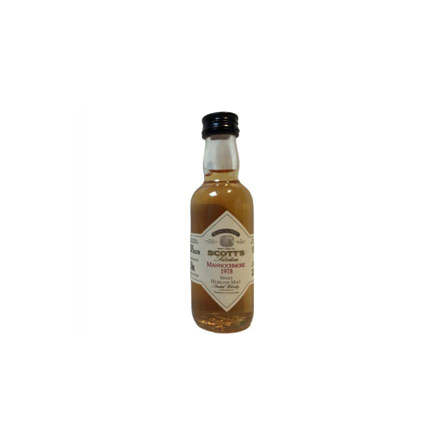Mannochmore Miniature 1978 22 Years Single Malt Whisky