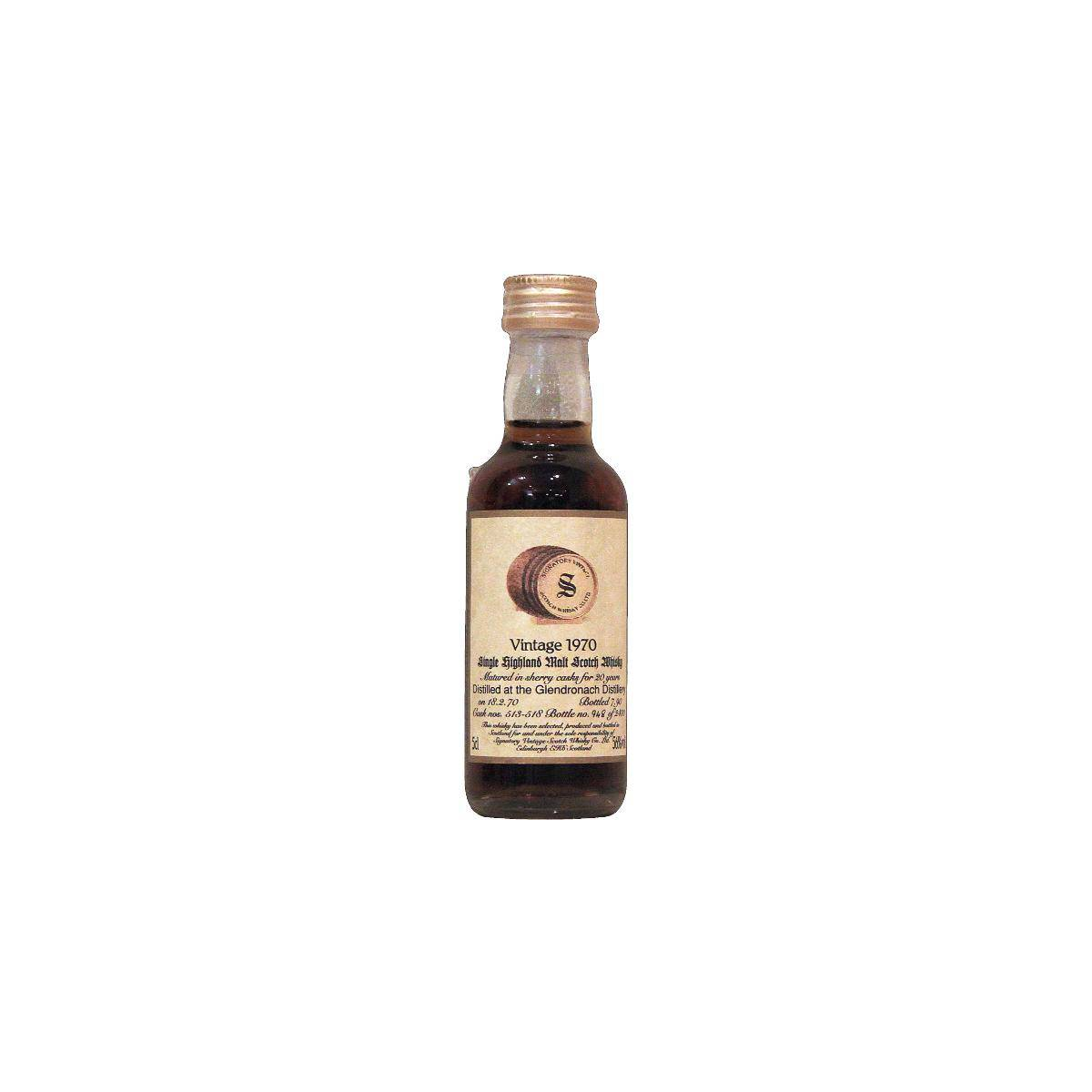 GlenDronach 1970 20 Years Single Malt Whisky