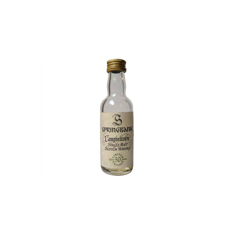 Springbank 50 Years Single Malt Whisky
