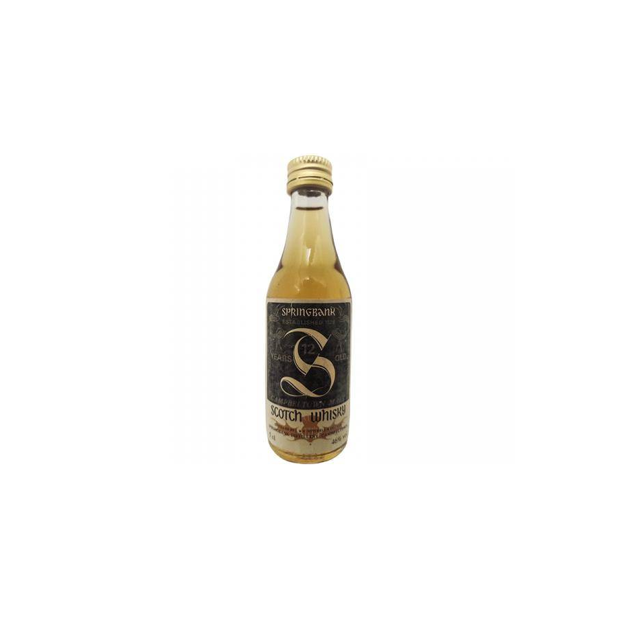 Springbank 12 Years Single Malt Whisky