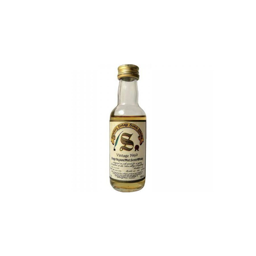 The Scotch Malt Whisky Society 1969 20 Years Single Malt Whisky