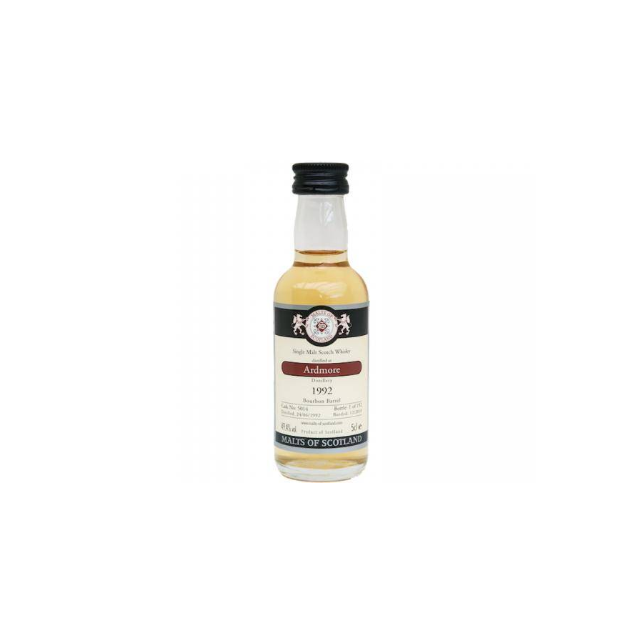 Ardmore Miniature 1992 18 Years Single Malt Whisky