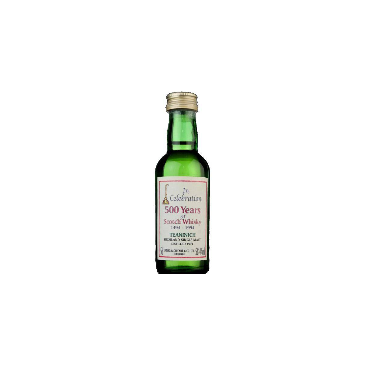 Teaninich 1974 20 Years Single Malt Whisky