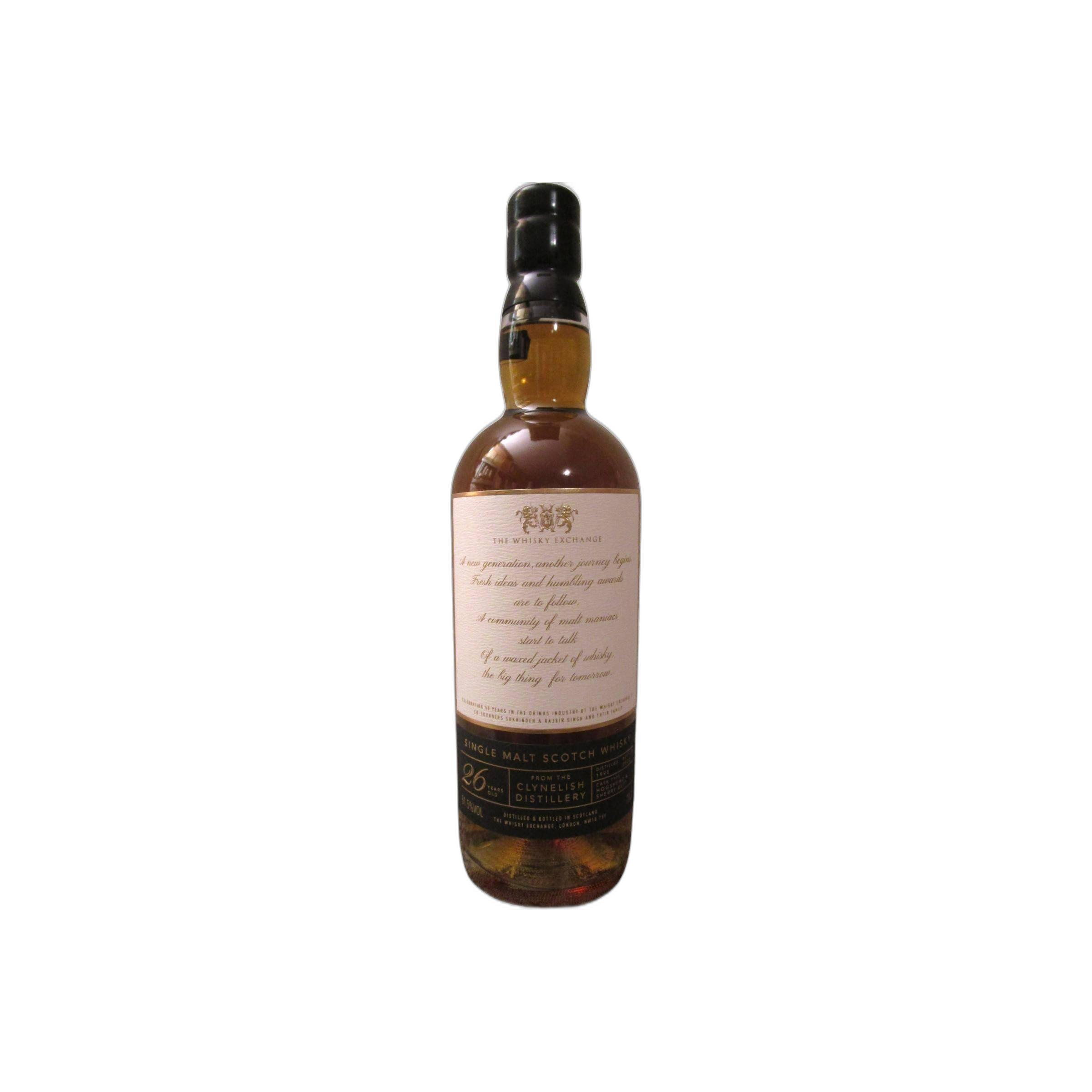 Clynelish 1995 26 Years Single Malt Whisky