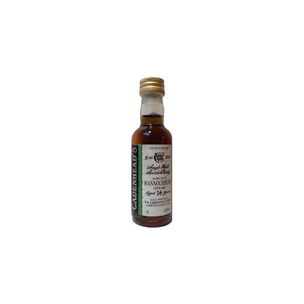 Mannochmore Miniature 1992 16 Years Single Malt Whisky