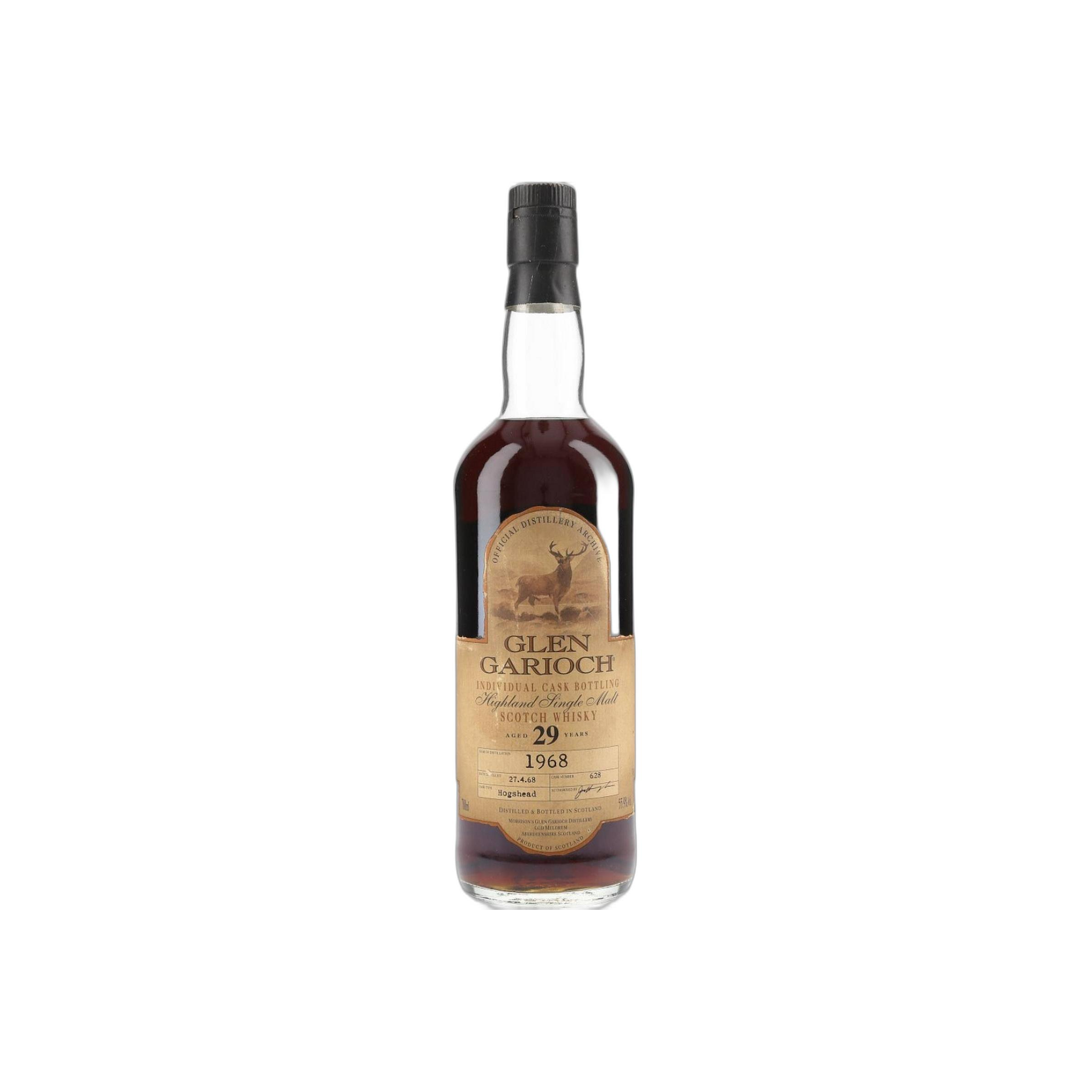 Glen Garioch Individual Cask Bottling 1968 29 Years Single Malt Whisky
