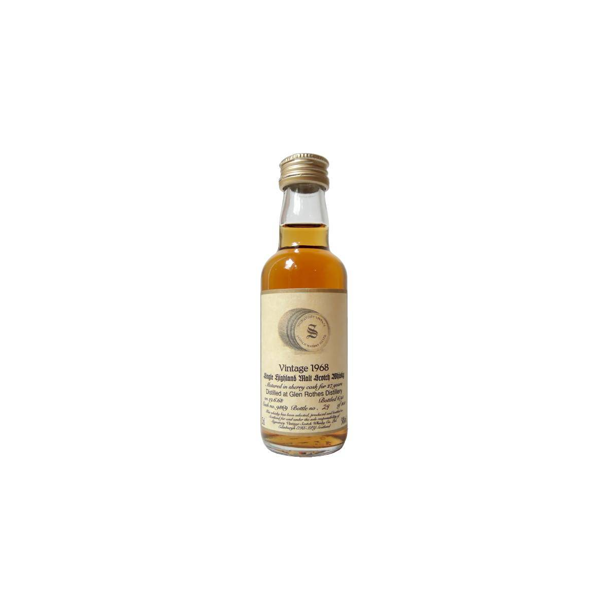 The Glenrothes 1968 27 Years Single Malt Whisky