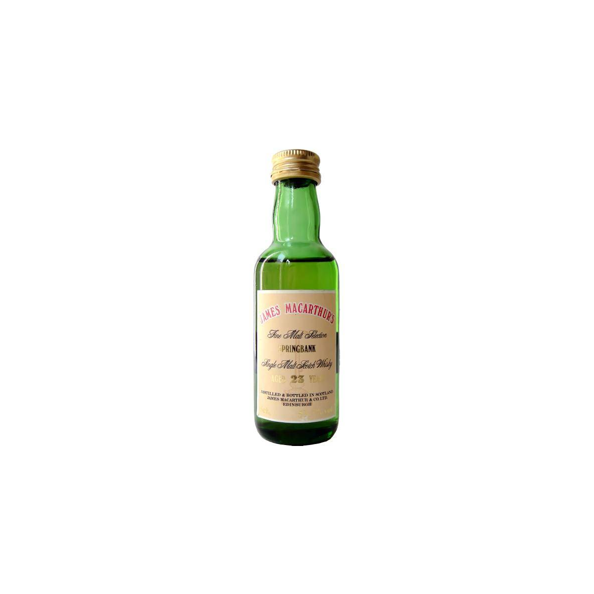 Springbank 23 Years Single Malt Whisky