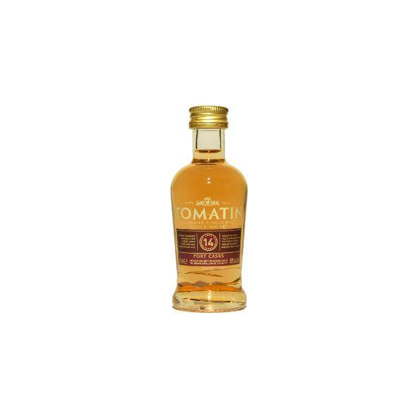 Tomatin Miniature 14 Years Single Malt Whisky