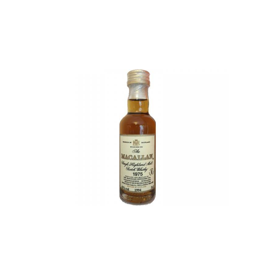The Macallan Miniature 1975 18 Years Single Malt Whisky